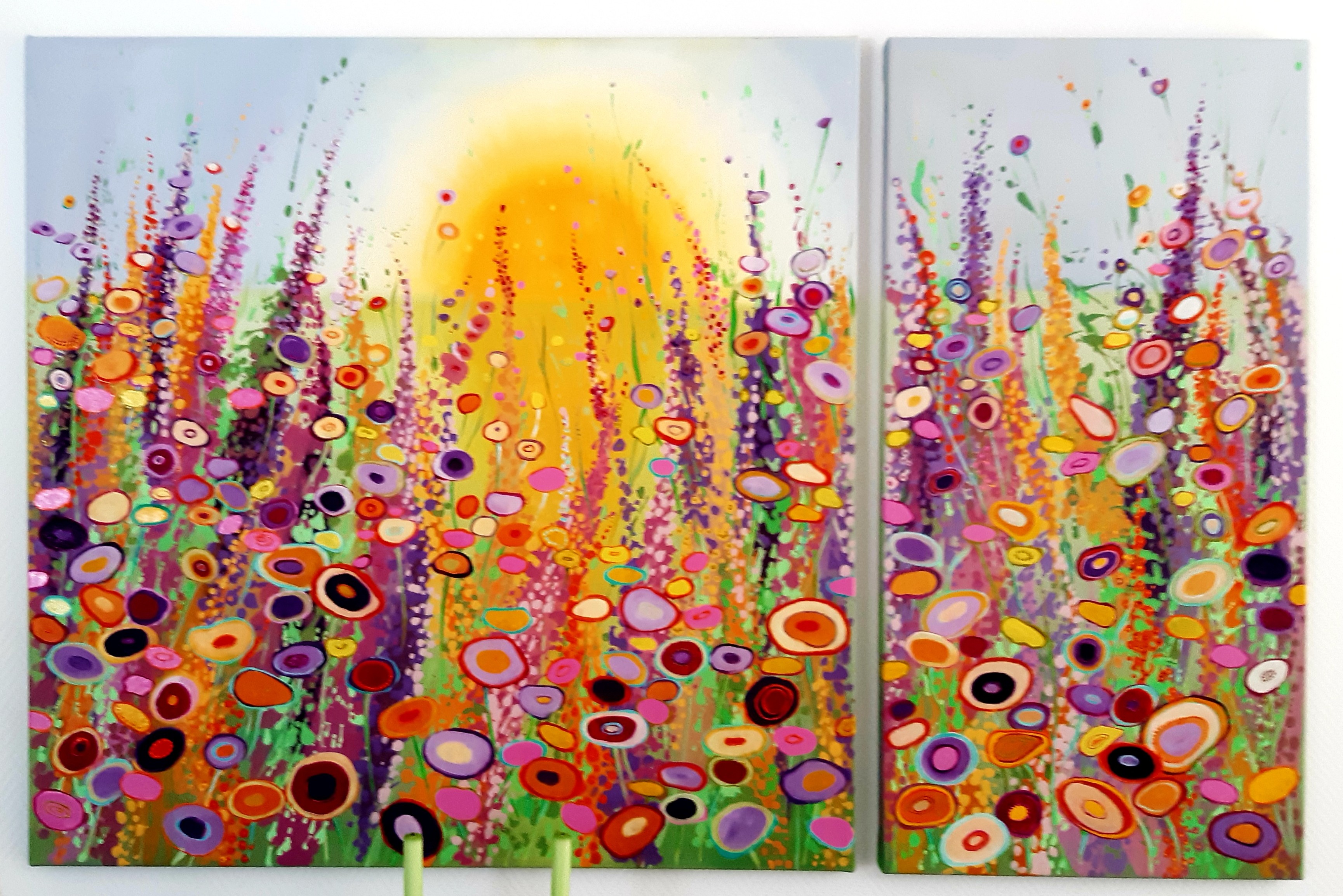 Florales Kunstwerk 3 - Blumenwiese